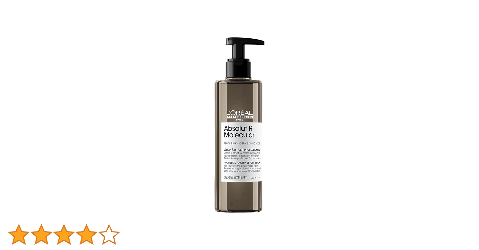 アブソルート R モレキュラー プロフェッショナル リンスオフ セラム アブソルート R モレキュラー ダメージヘアのための補修リーブ